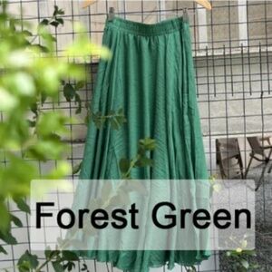 Green Maxi Skirt
